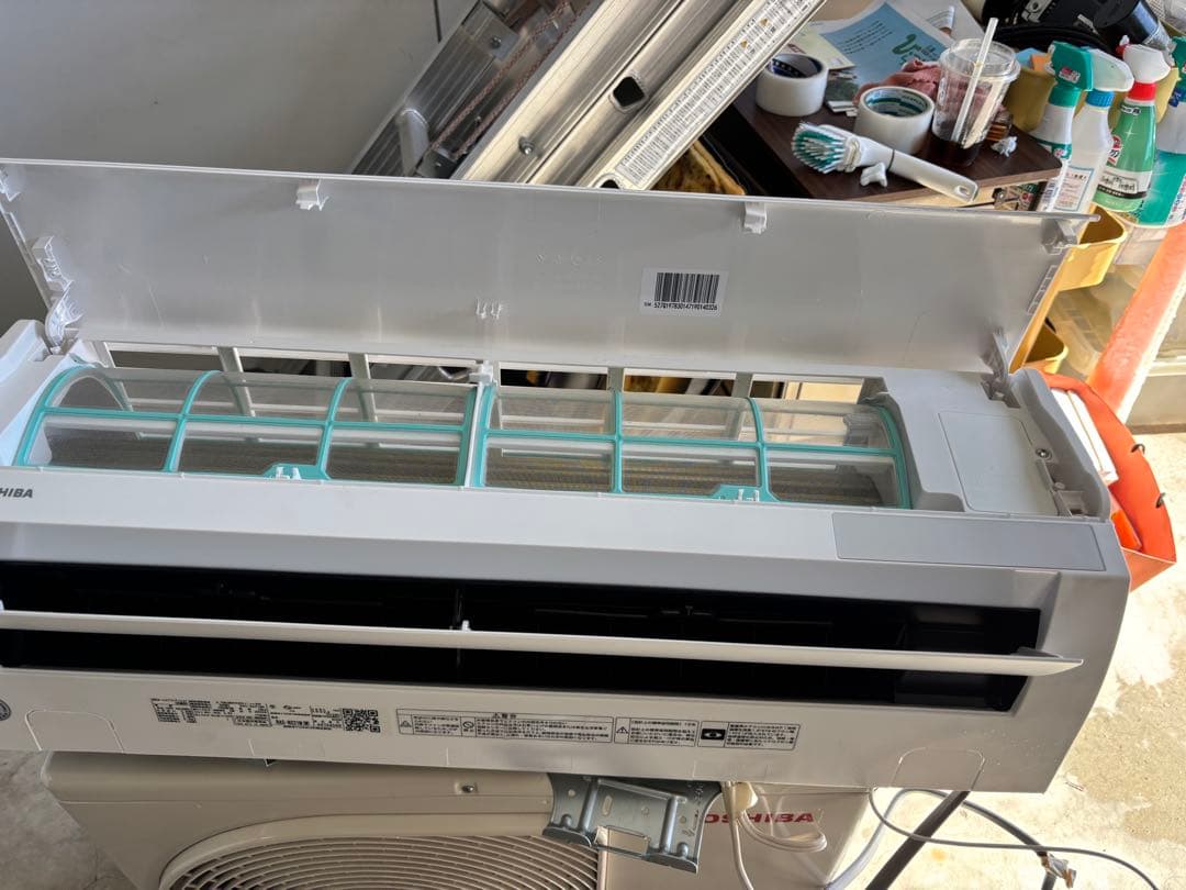 東芝ルームエアコン 2.2kw 6畳〜8畳向け 極美品 2024年製