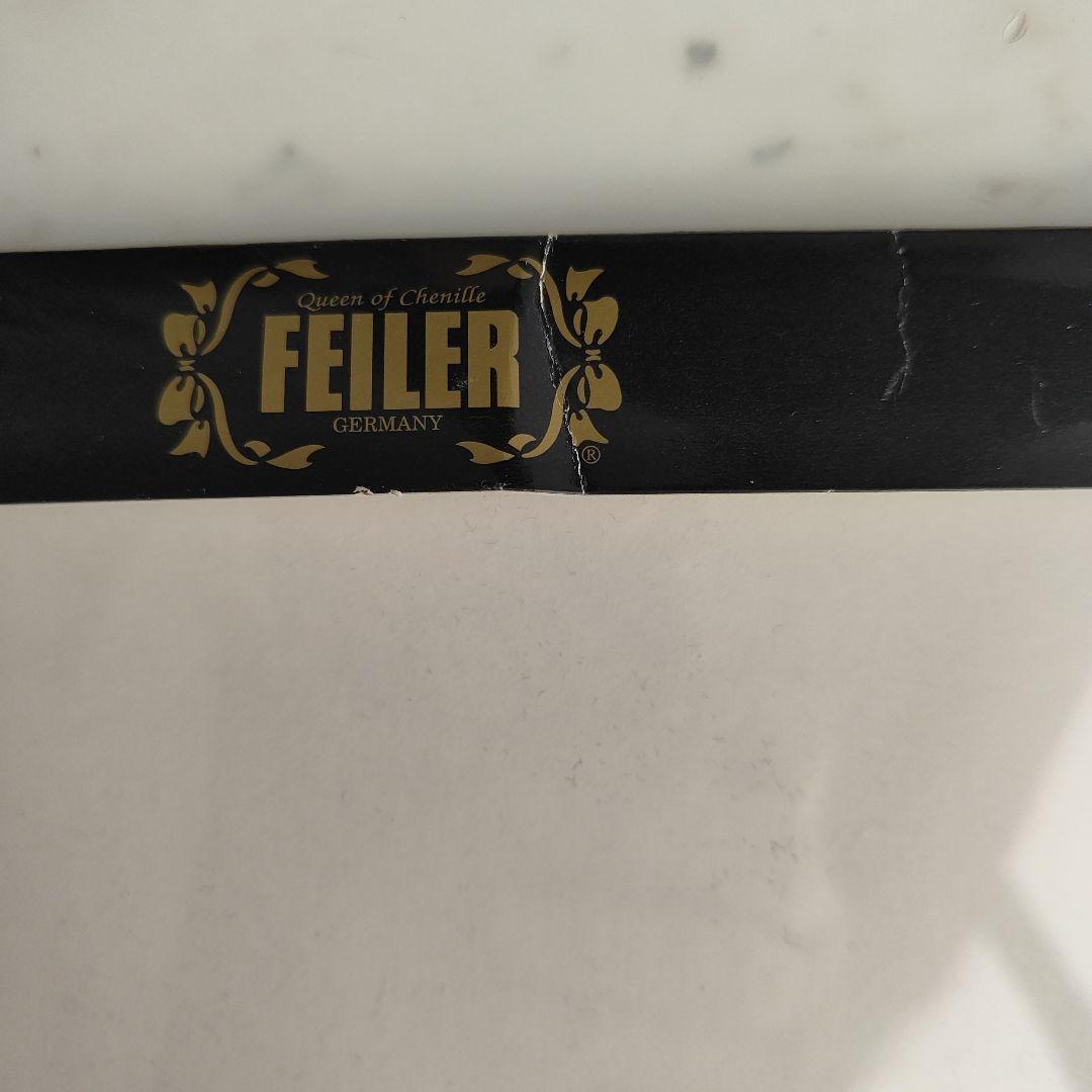 未使用　FEILER フェルメール　真珠の耳飾りの少女　フェイラー　希少　レア