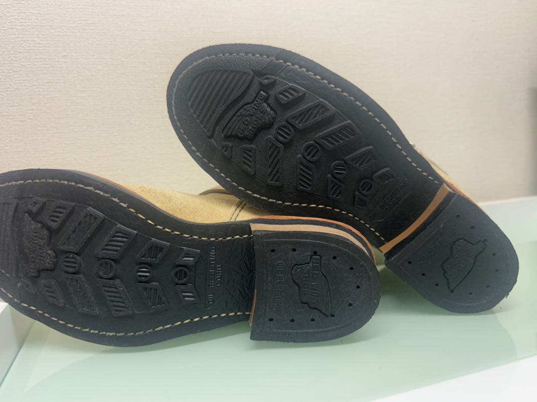 レッドウィング［タグ/10年/2965］ショートエンジニアブーツ 8D 26.0