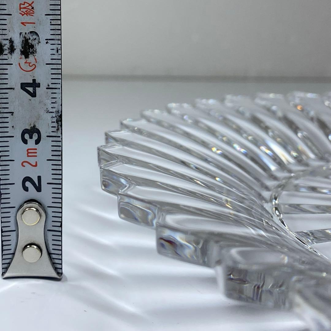 バカラ　ミルニュイ　プレート　共箱　直径20.8㎝　タサチ　東な7-0408①