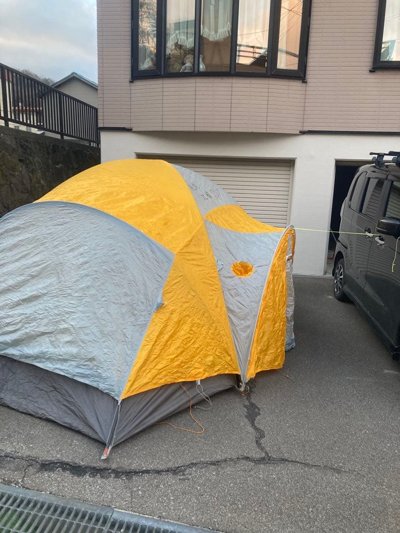 山岳テント　スタードームテント6-7人用外張り付(冬用) 遠征　冬キャンプ