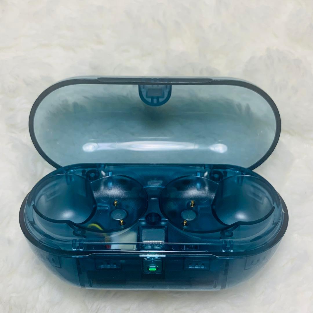 美品 SONY WF-C710N グラスブルー 充電ケース 2