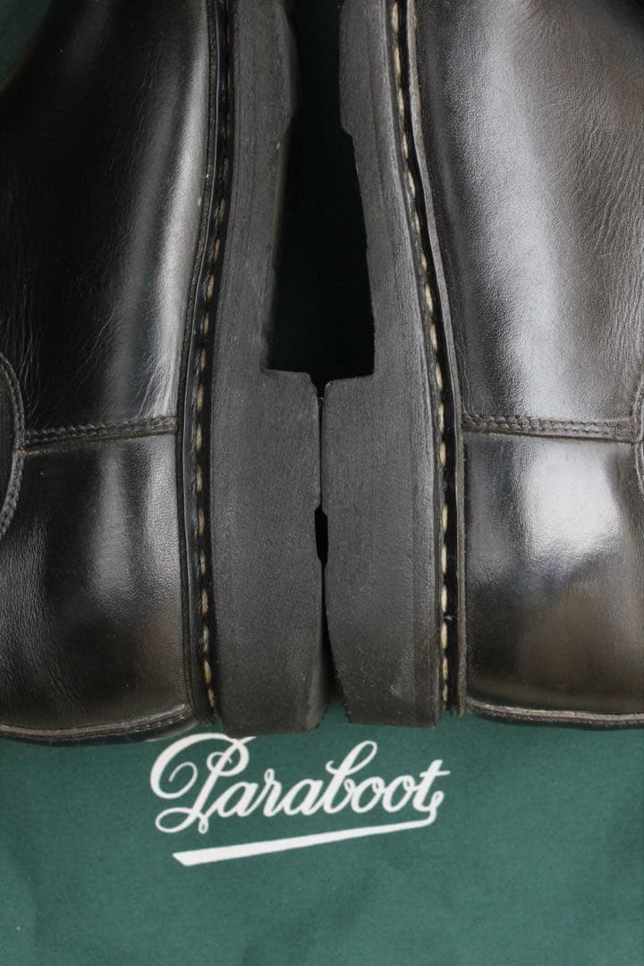 Paraboot VILLETTE ヴィレット ブラック サイドゴアブーツ