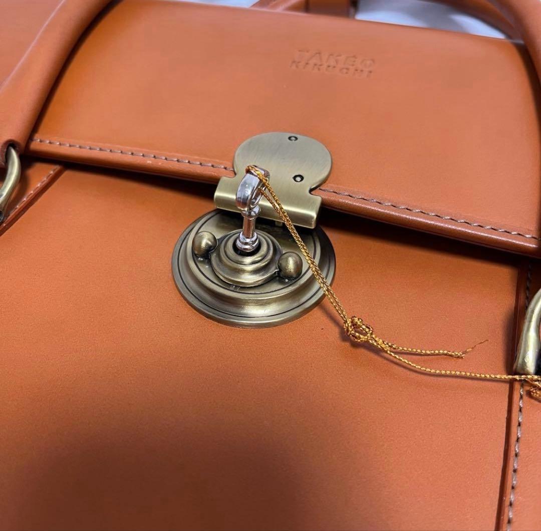 【12/31迄】《最終価格》タケオキクチ　ブリーフケース　ラップフラップダレス