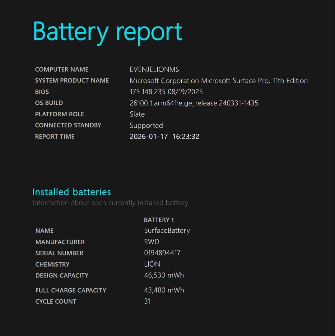 美品 Surface Pro 第11世代 ZHX-00011 完全なセット