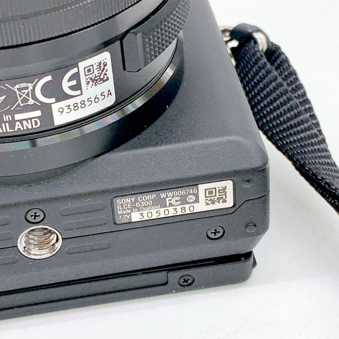 7ABM013 動作品 SONY ソニー α6300 ILCE-6300