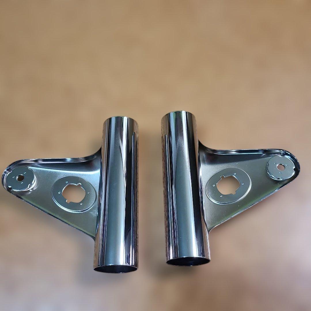 カワサキ 純正品 W800 フロントフォーク ライトステー 左右セット　未使用品