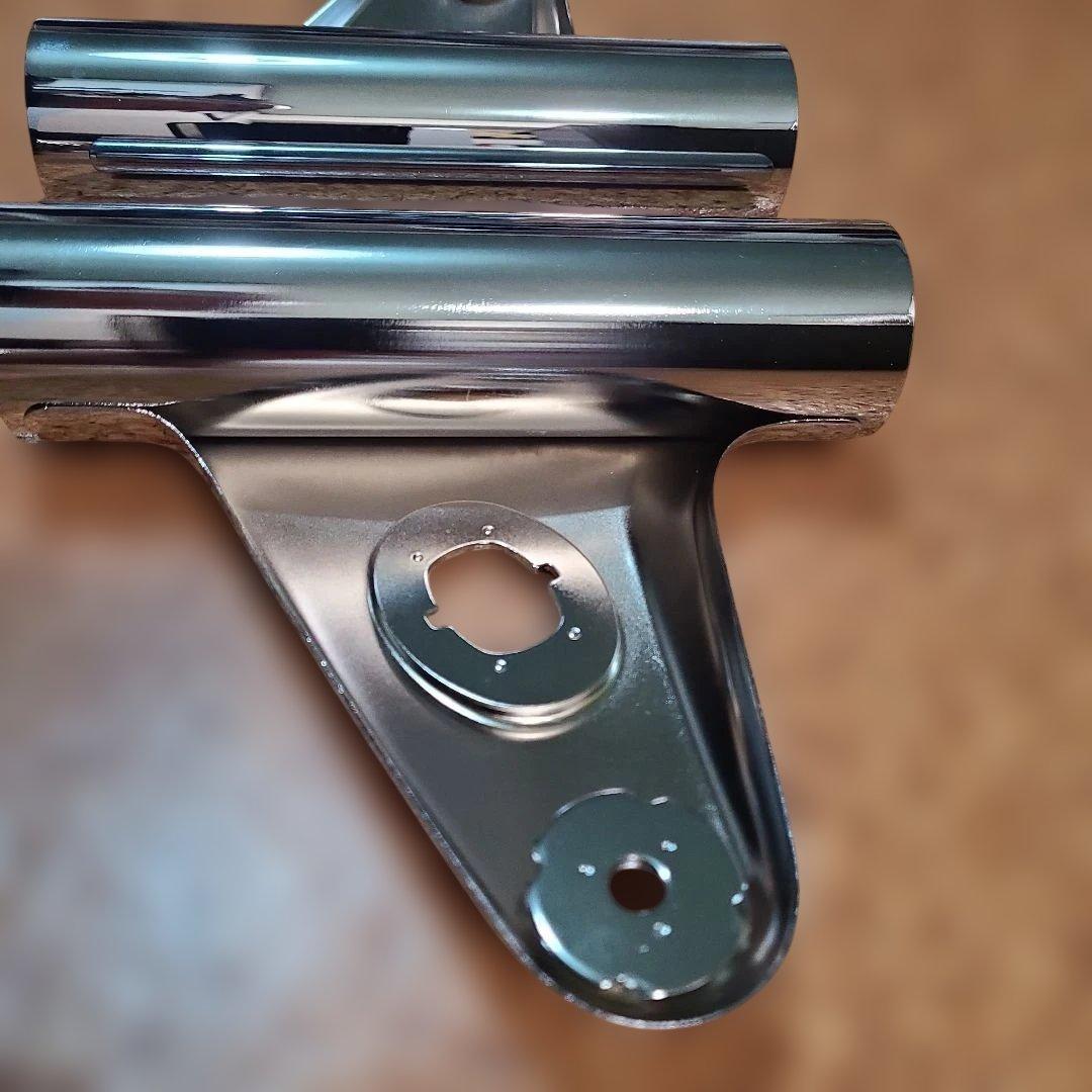 カワサキ 純正品 W800 フロントフォーク ライトステー 左右セット　未使用品