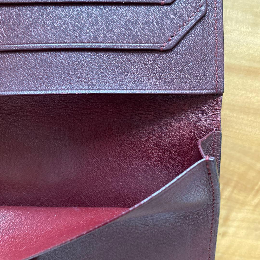 Cartier 名刺入れ 黒 レザー　カボション　cabochon