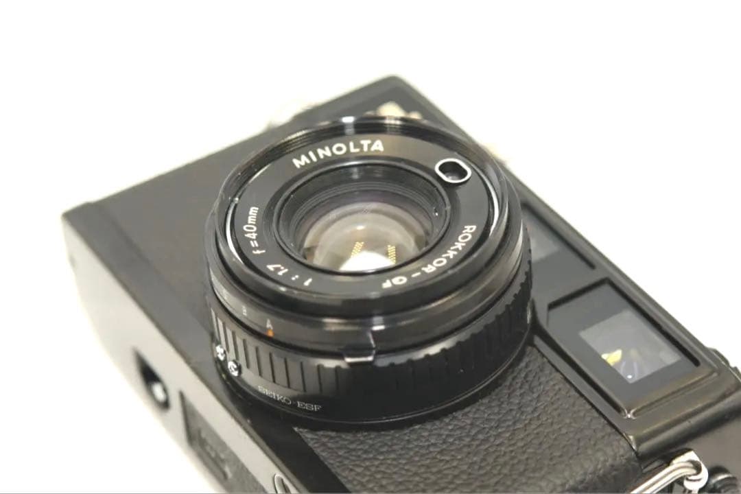整備品　Minolta HI-MATIC E ブラック　レンジファインダー