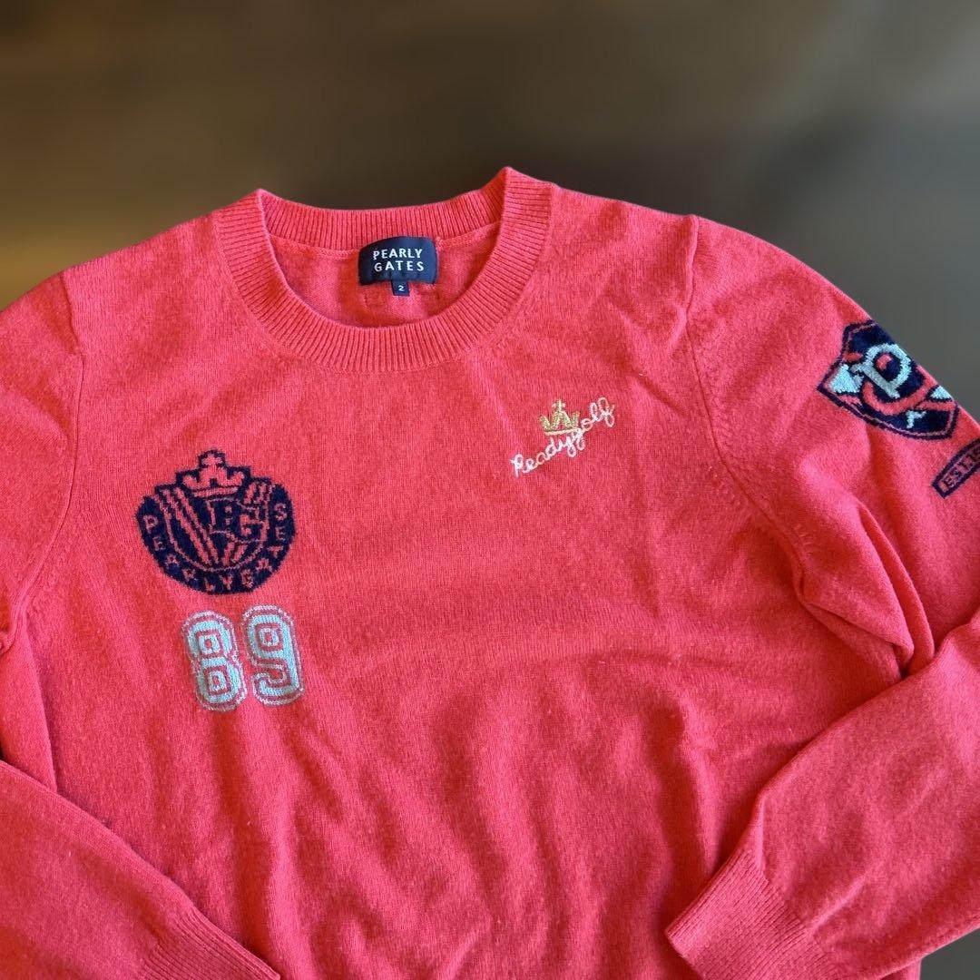 PEARLY GATES カシミヤ１００　セーター