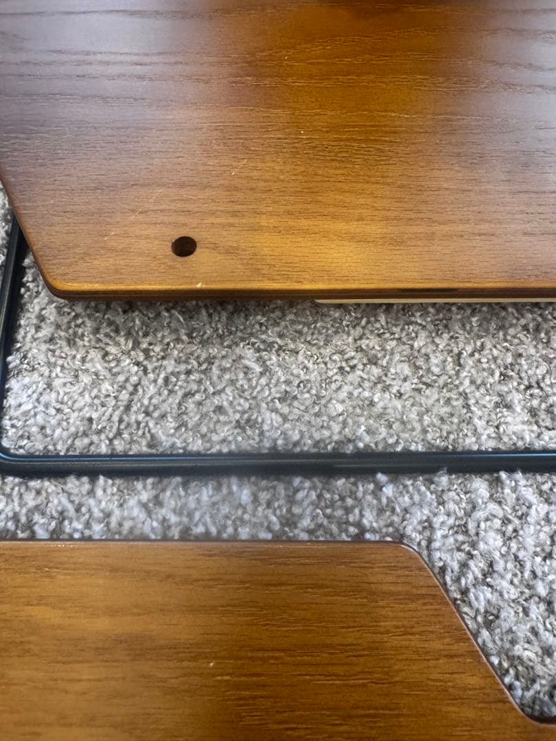 ogawa ARCH TABLE 六角形 ブラウン　オガワ　テーブル　ポール