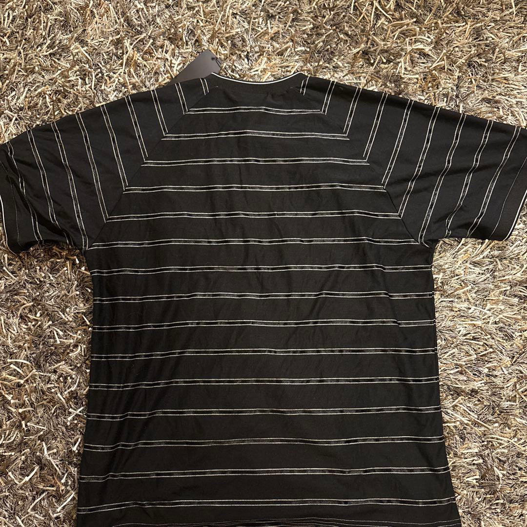 ウェア Supreme xumbro stripe SoccerJersey black