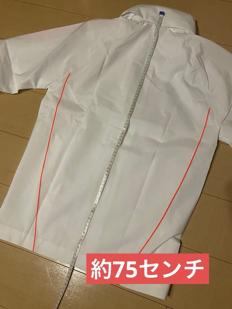 アディダスサッカーASローマトレーニング練習ウィンドブレーカー白24オレンジ25