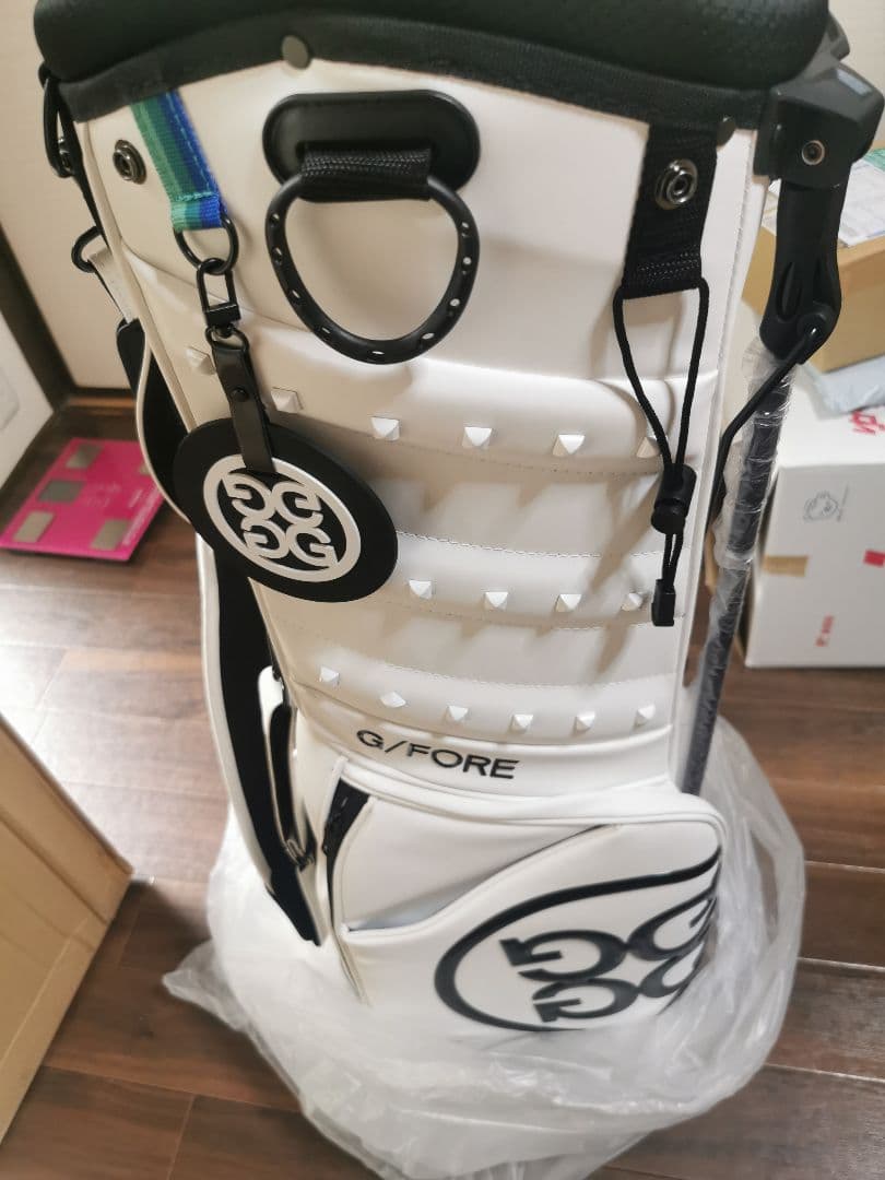 G/FORE ジーフォア　キャディーバッグ　ホワイト 大セール