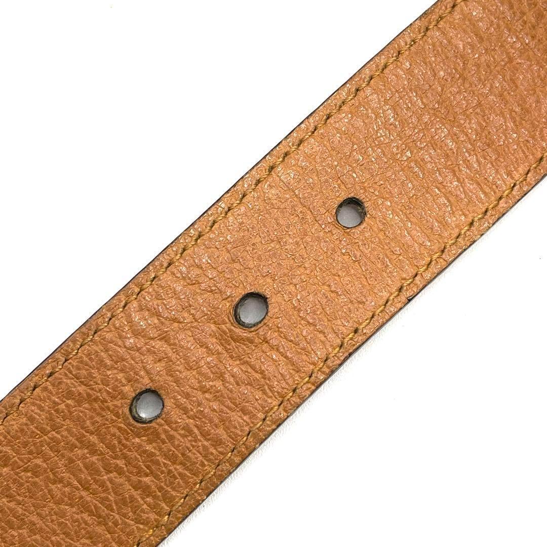 ✨良品✨GUCCI ヴィンテージ レザーベルト キャメル レディース