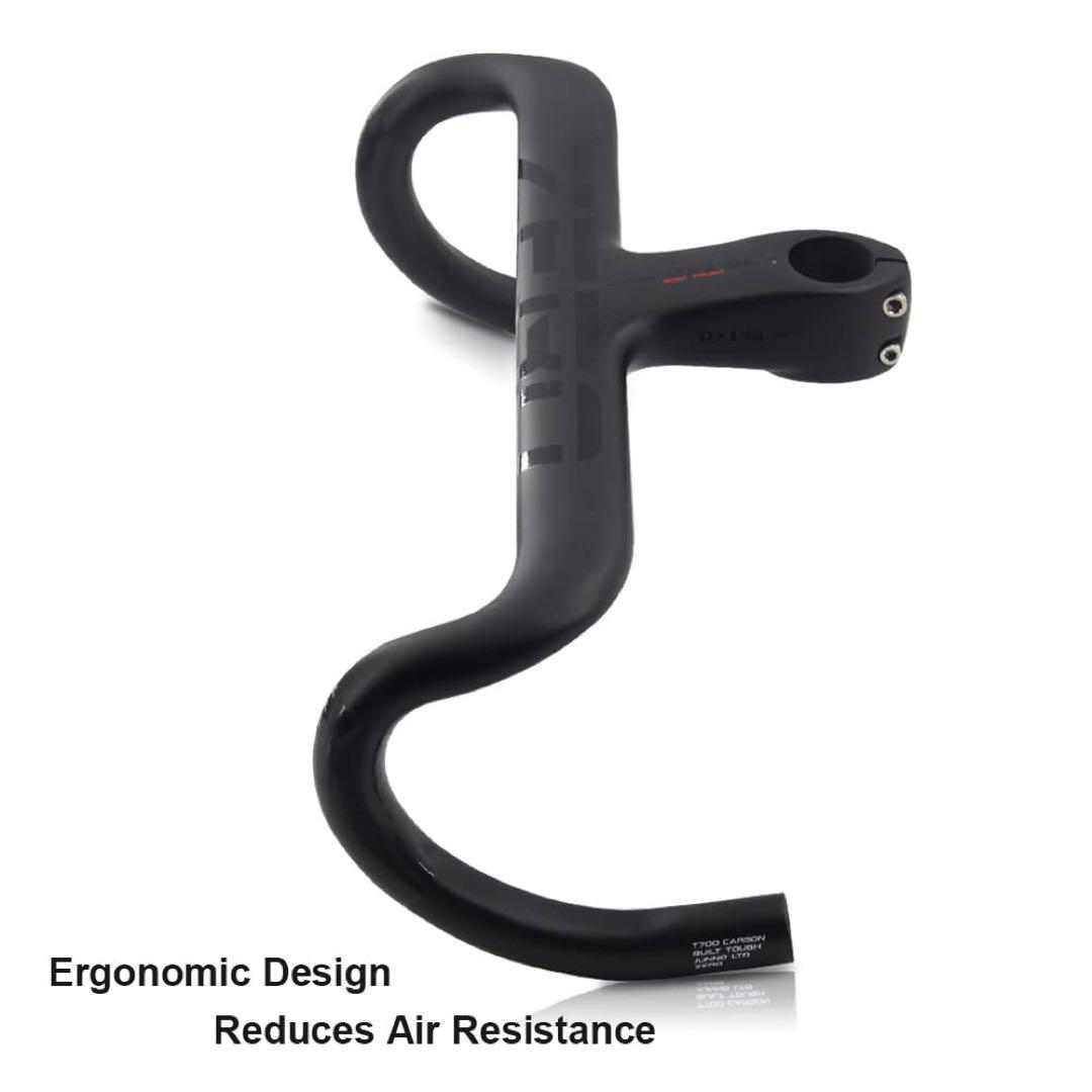 ✨RXL SL ステム一体型ハンドル ロードバイク ハンドル 420x100mm