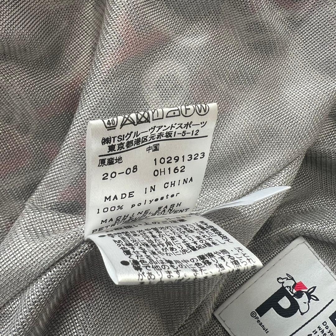 PEARLY GATES パーリーゲイツ　スヌーピー 総柄　ナイロンジャケット