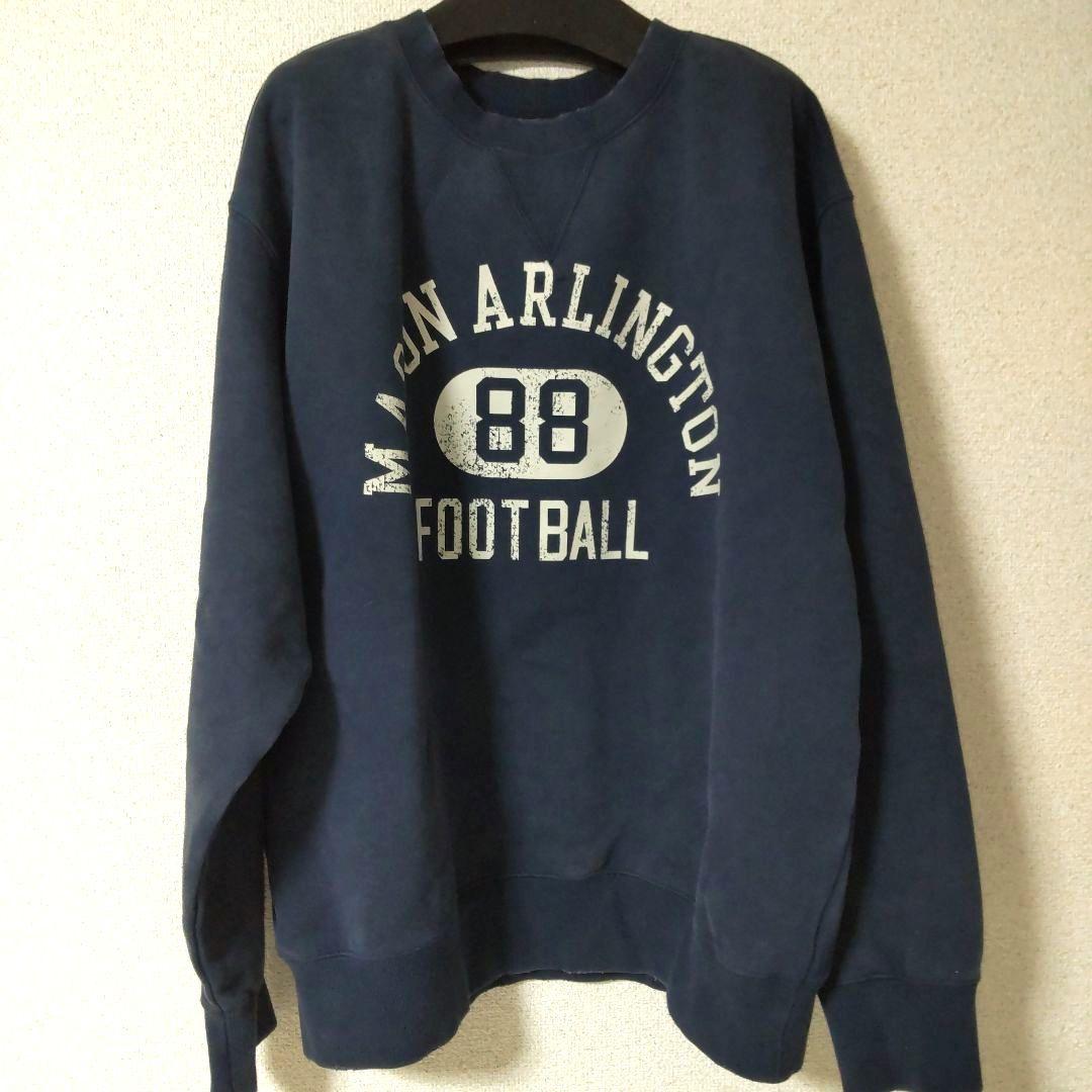 athletic wear MASON 別注オーバーカレッジ スウェット