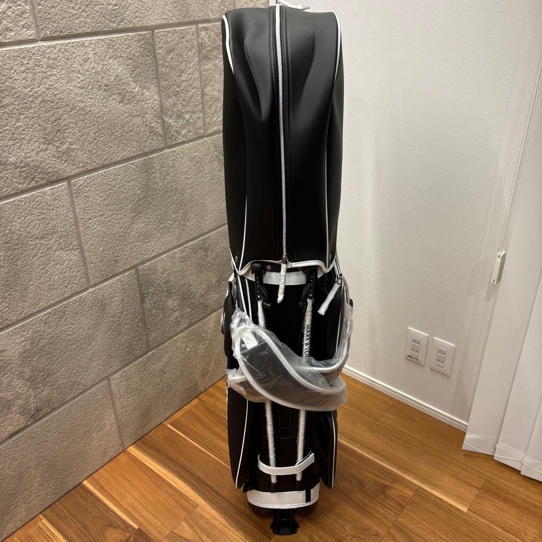 【新品】MARK & LONA GOLF キャディバッグ　ブラック　9型