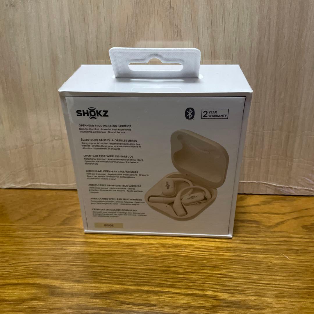 SHOKZ OPENFIT ワイヤレスイヤホン　未開封