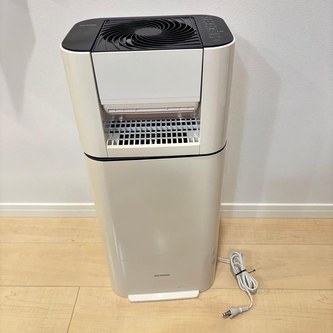 【良品】サーキュレーター 衣類乾燥除湿機 アイリスオーヤマ KIJD-150-W