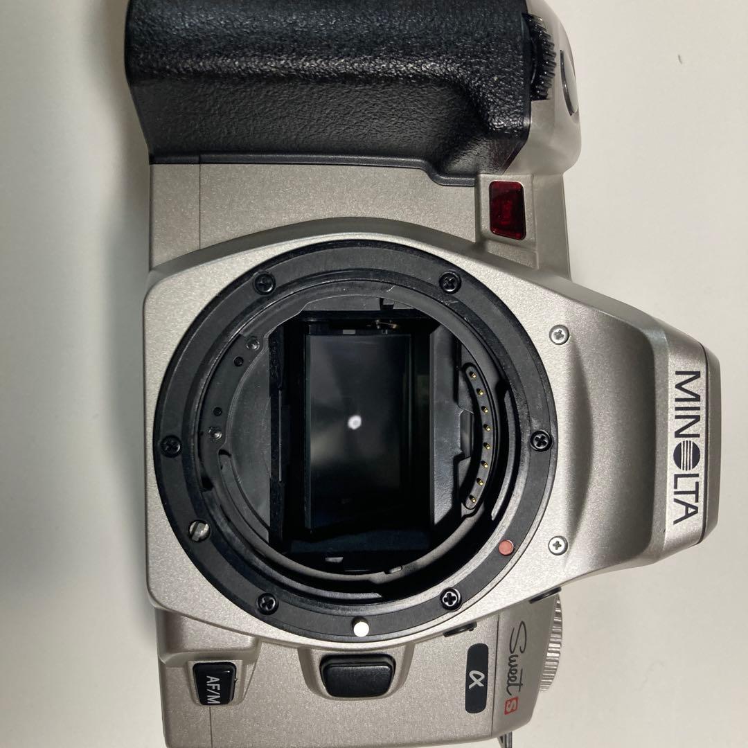 未使用品 MINOLTA Sweet s 一眼レフカメラ フイルム すぐに撮影
