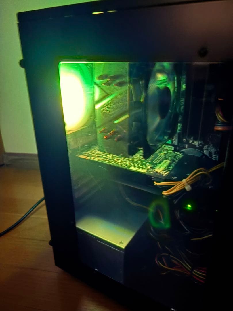 週末値下げにつき早い者勝ち！光る！自作ゲーミングPC！i7 新品M.2SSD