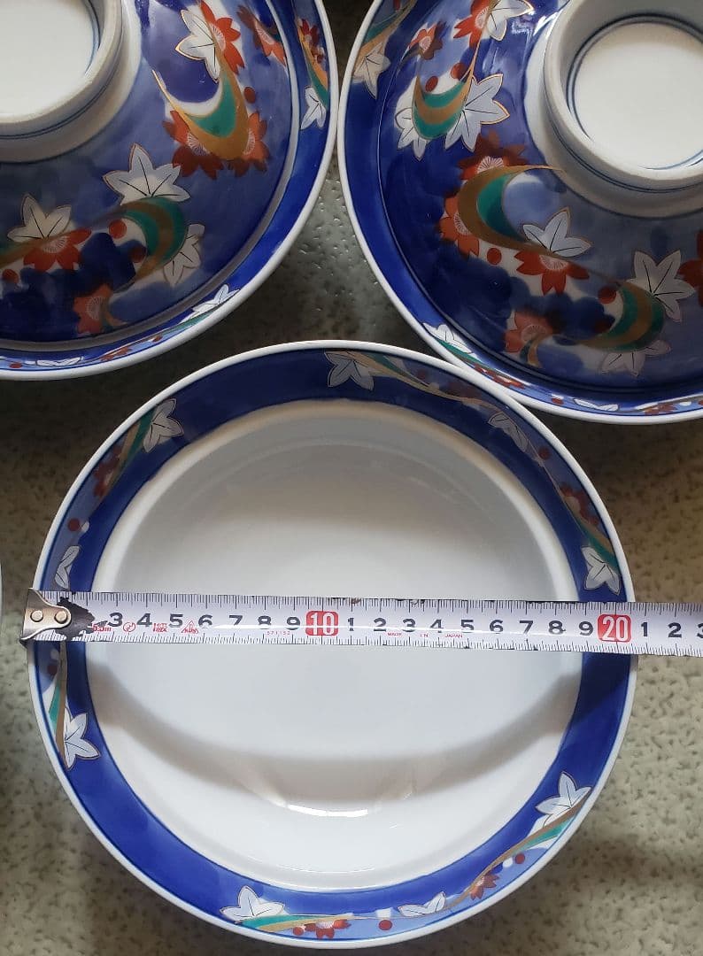 有田焼 日峰窯 染付 蓋付高台煮物皿(大)10客セット売り/蓋付きで映え確定