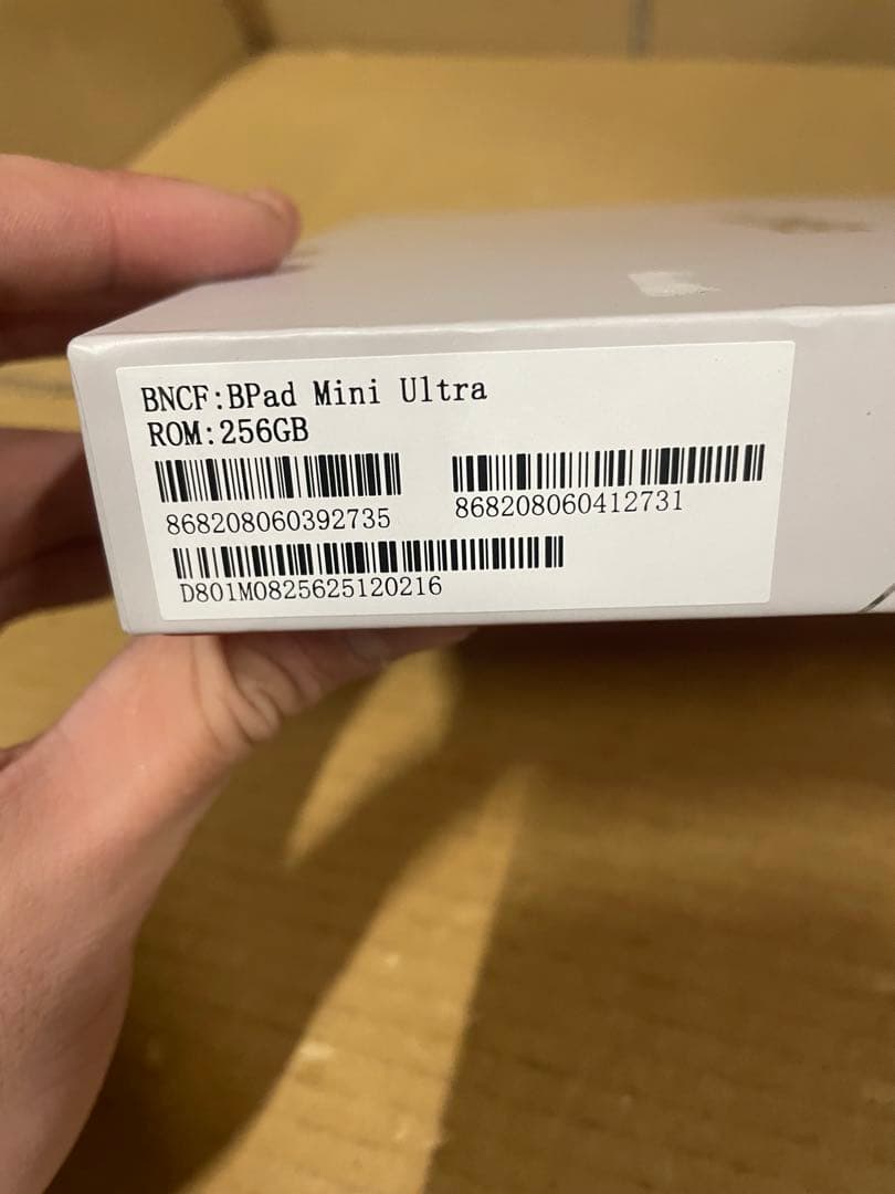 BNCF タブレット BPAD MINI ULTRA 256GB