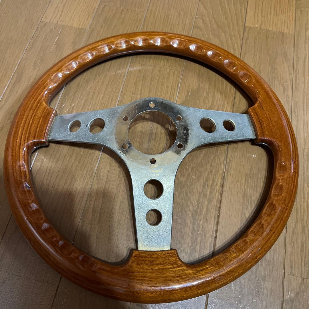 [最終値下げ！]O.B.A. 木製ステアリング