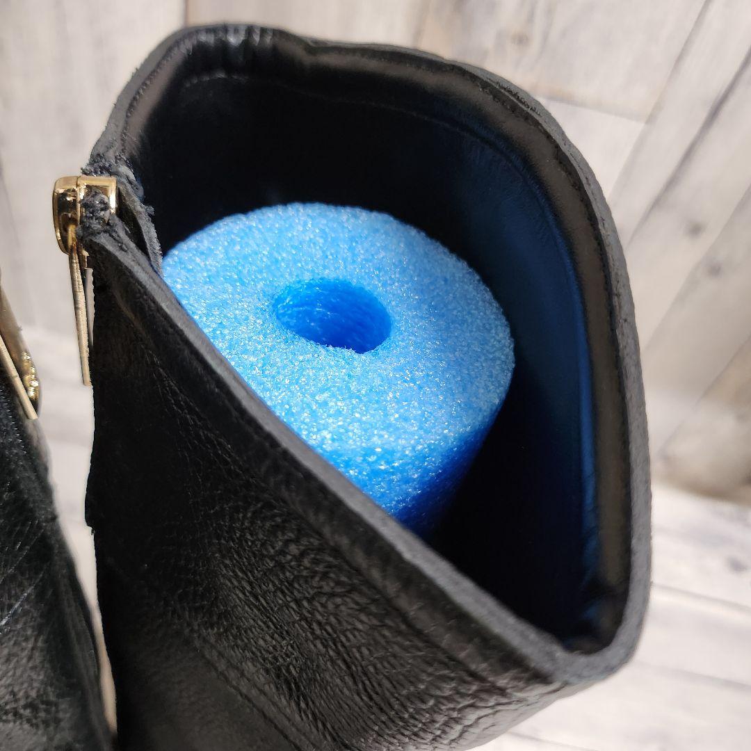 トリーバーチ ロングブーツ 本革 黒 Tory Burch おしゃれ 【美品】