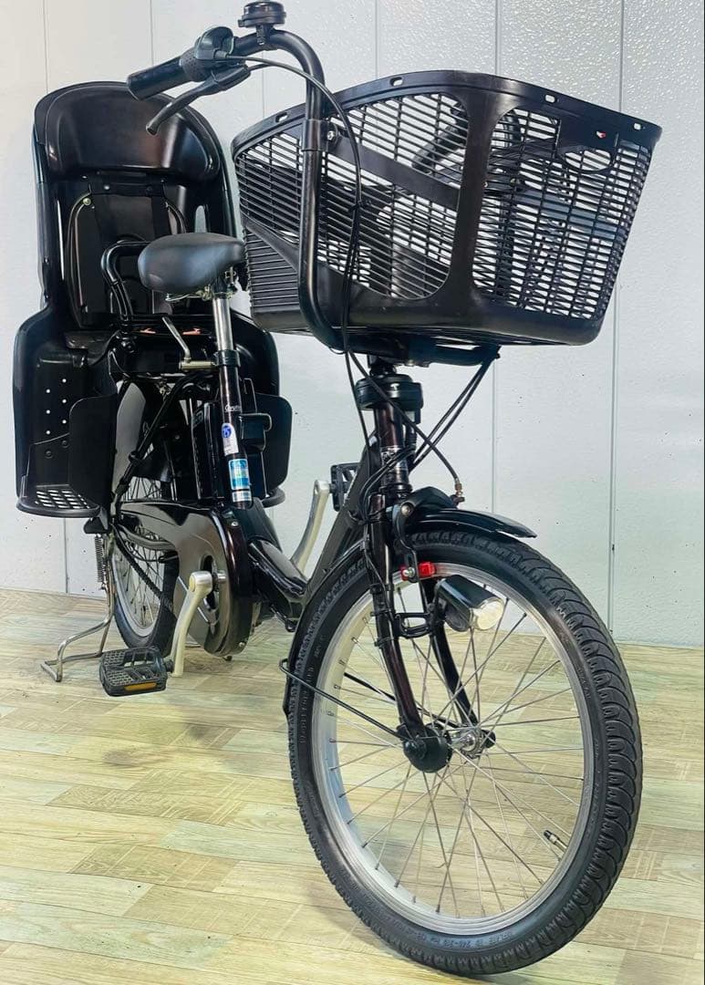 2987パナソニック12アンペア　3人乗り対応子供乗せ　電動アシスト自転車