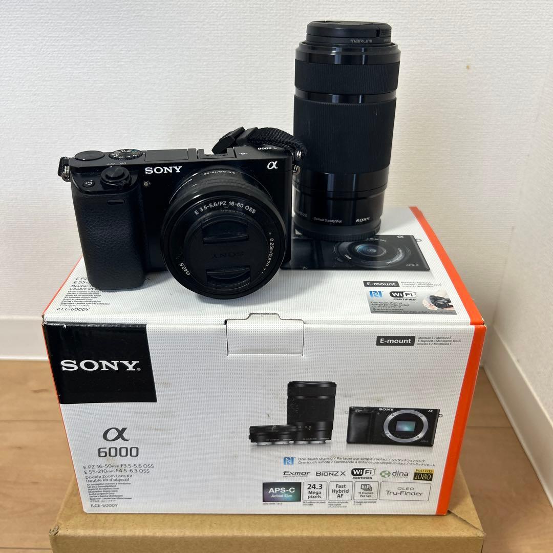 SONY α6000 ミラーレスカメラ トリプルレンズセット
