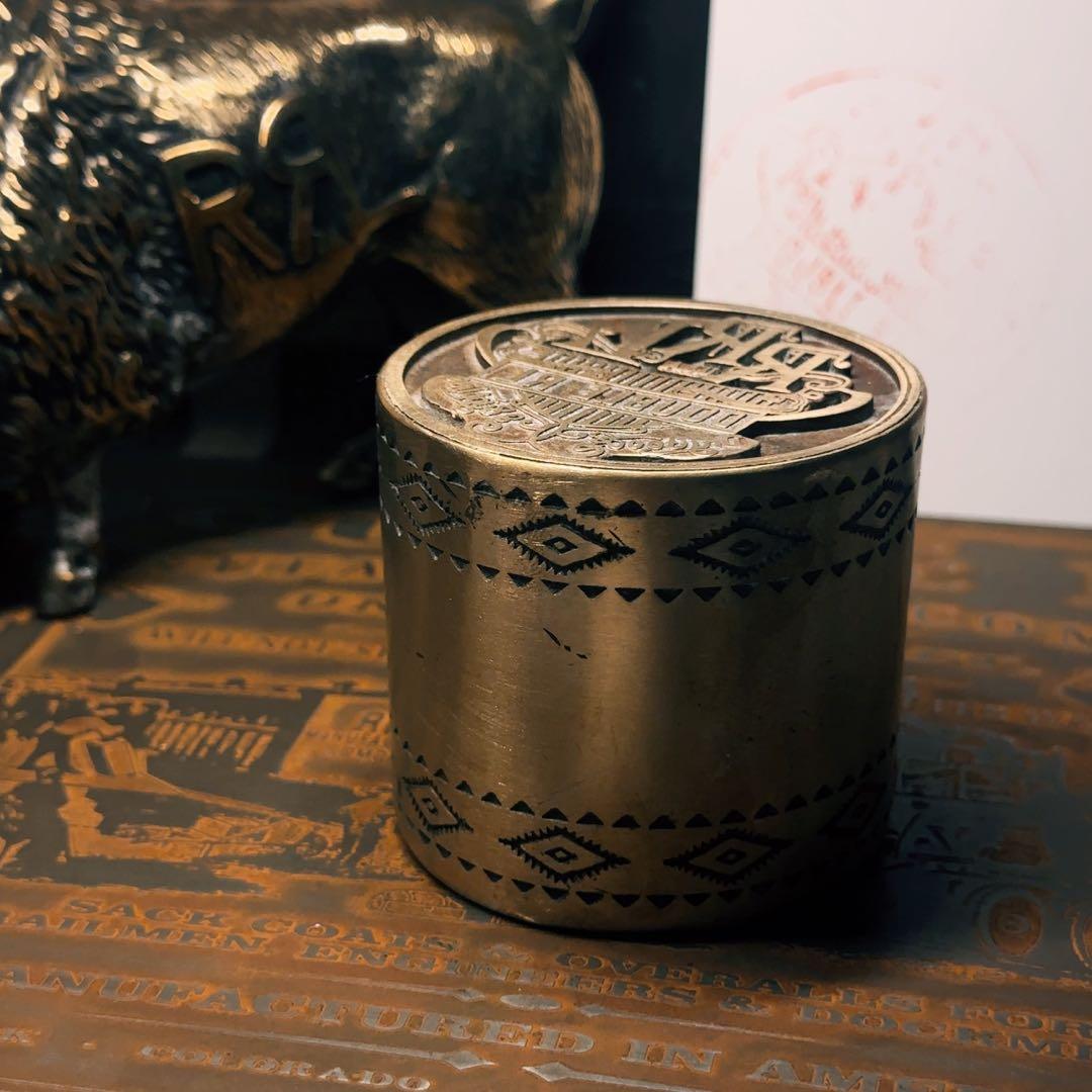 RRLの真鍮製スタンプです