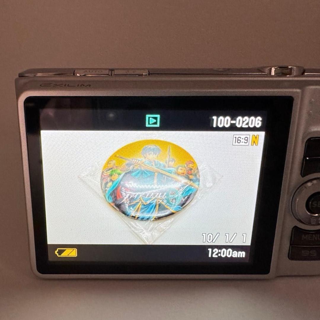 CASIO EXILIM ex-h15 シルバー コンパクトデジタルカメラ