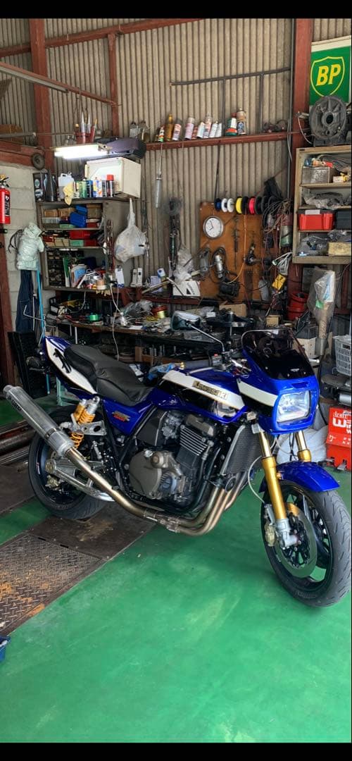 タ*カ様 ZRX用ステンレスエキパイ4-1タイプ