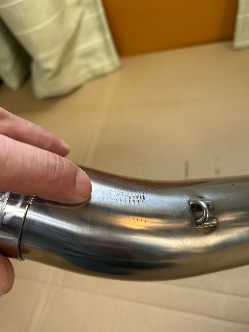 タ*カ様 ZRX用ステンレスエキパイ4-1タイプ