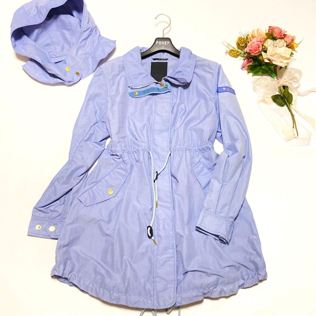 2way☆TATRAS タトラス☆春カラー モッズコート フード着脱可