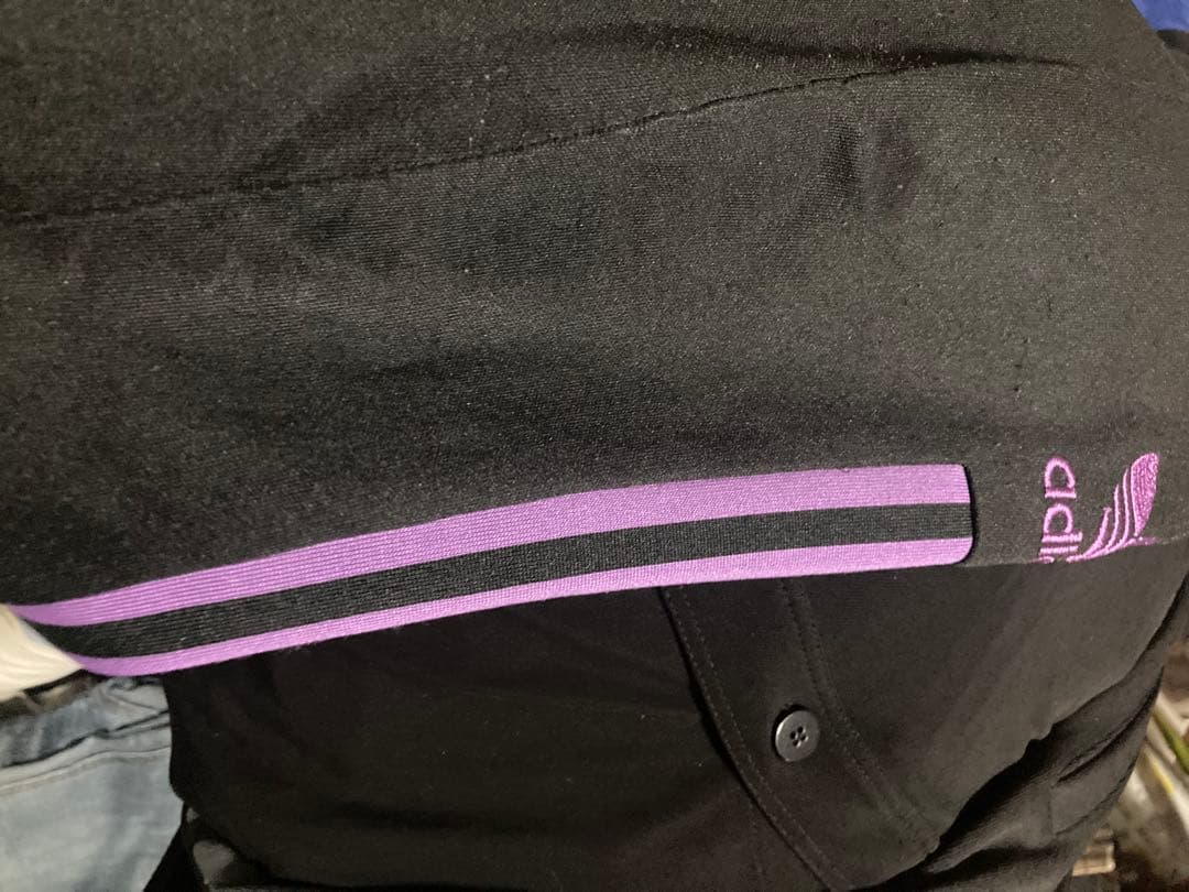 adidas トラックジャージ上下セット MＬトラフォイル　刺繍