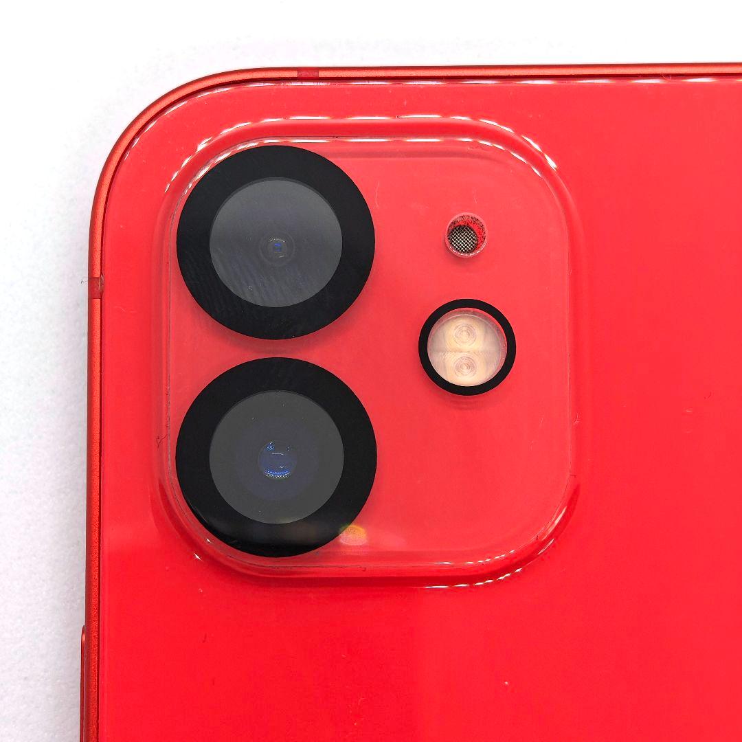 【SIM解除済】Apple iPhone 12 RED 本体 64GB +おまけ