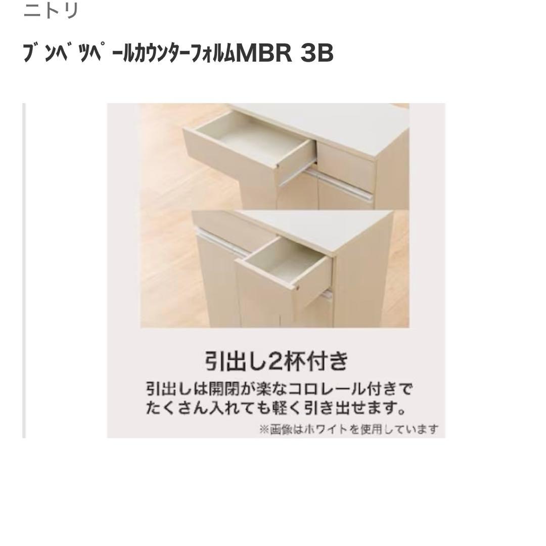 【3分別】ペールカウンター フラップ式ダストボックス ニトリ ゴミ箱