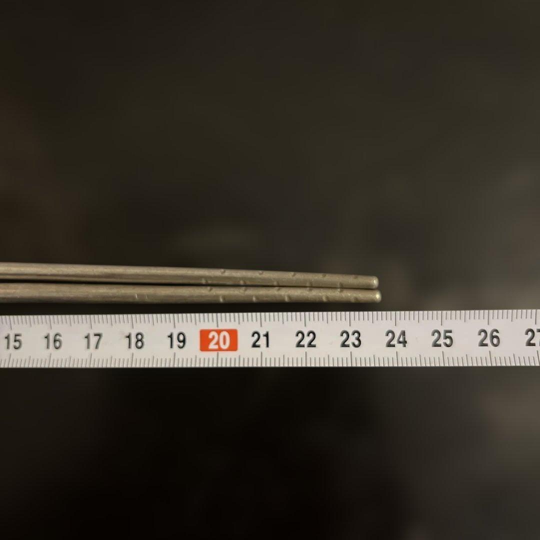 s*n様 銀製　火箸　花頭　共箱　総重量56g