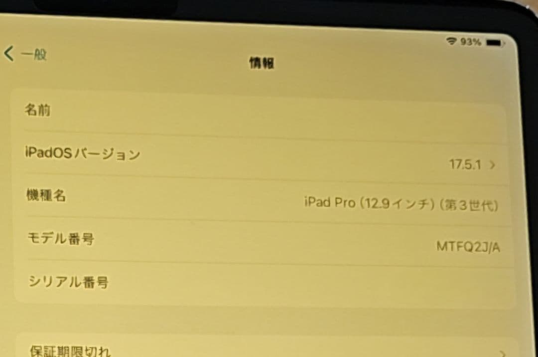 ※ジャンク※【iPad】 iPad Pro12.9インチ+ Pencil