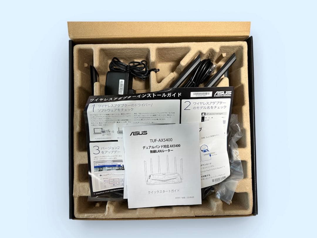 ASUS TUF-AX5400 無線LANルーター