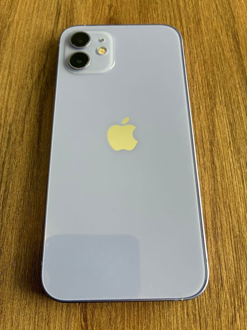 iPhone12 64GB パープル SIMフリー バッテリー79% 美品