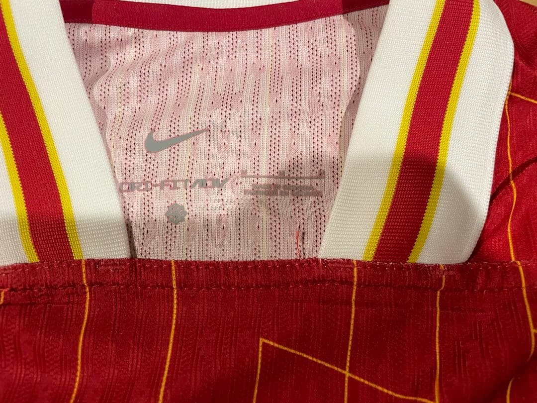 リヴァプール24-25 オーセンティック正規品　プレミアチャンピオン仕様