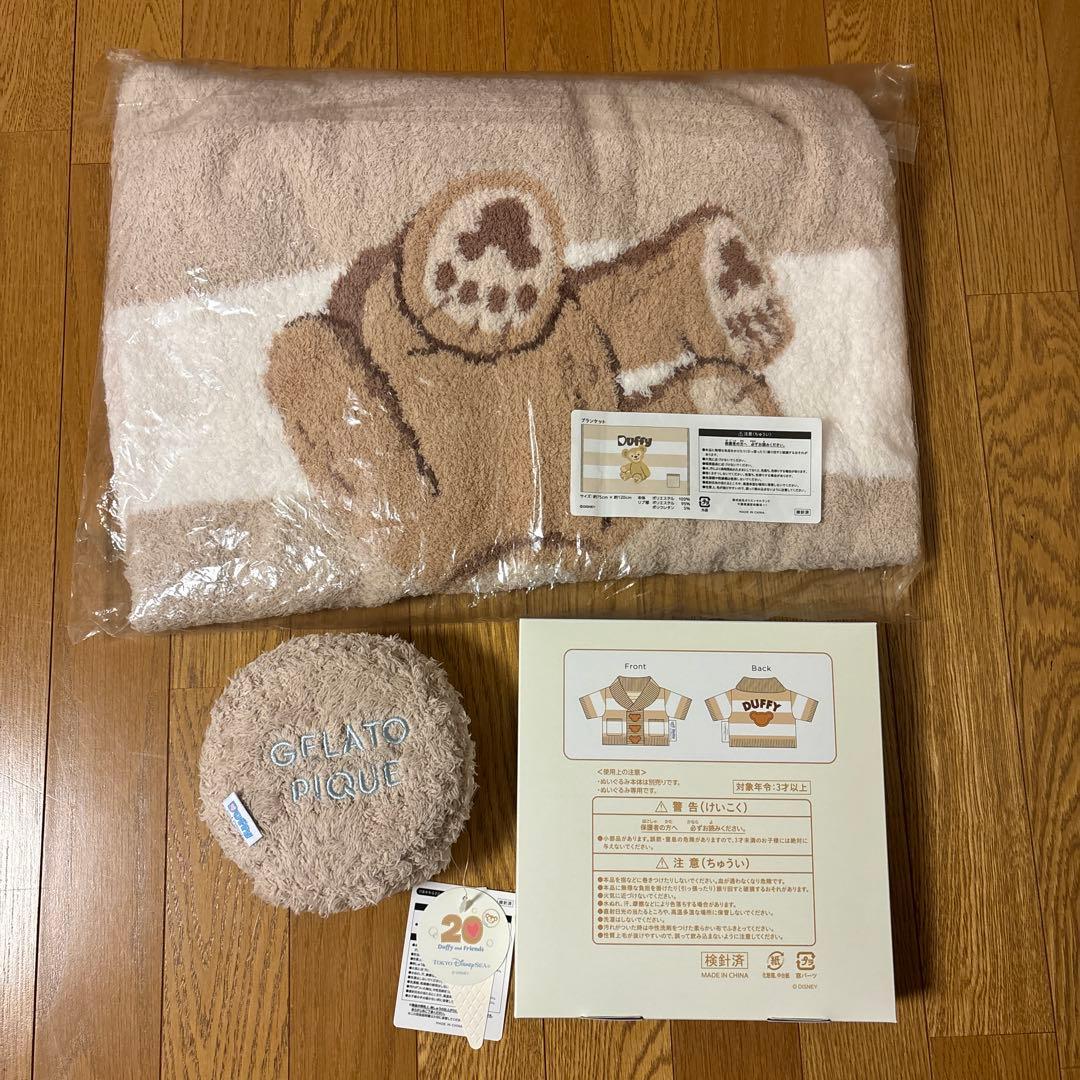 ダッフィー&フレンズ　ジェラートピケ　3点セット