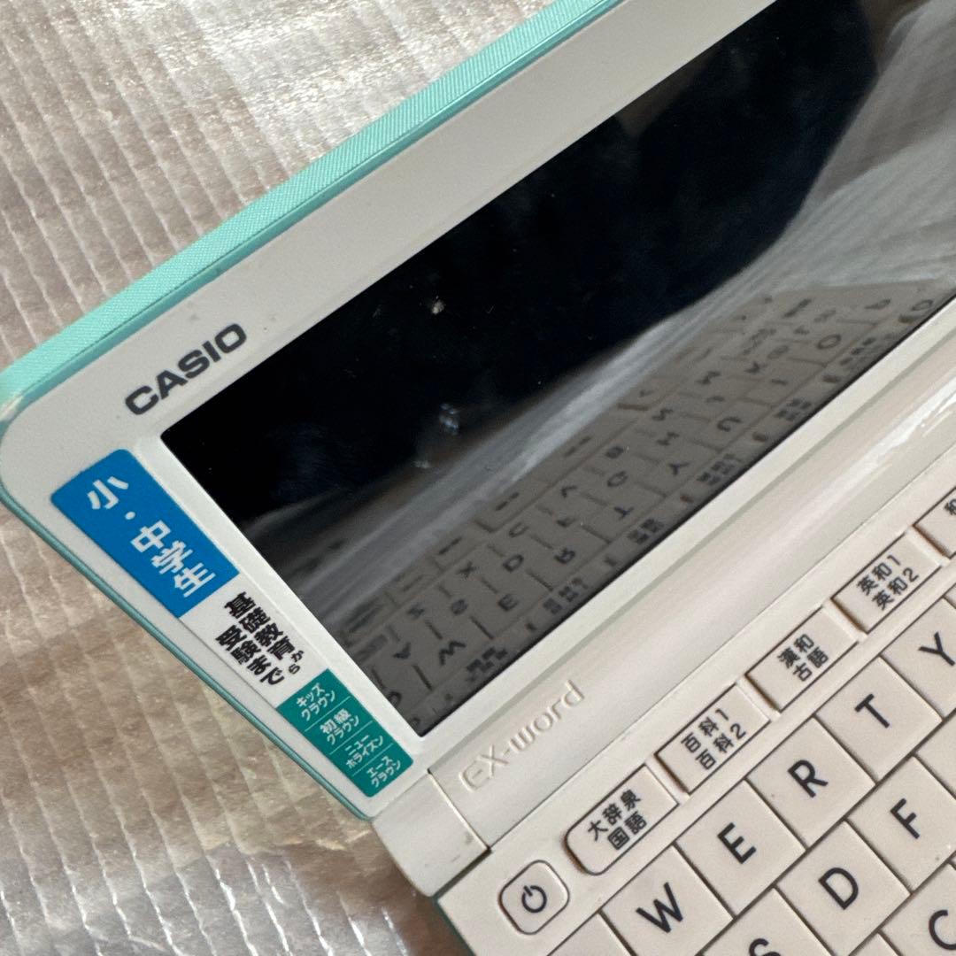 CASIO XD-SX3810GN EX-word小中学生モデル グリーン