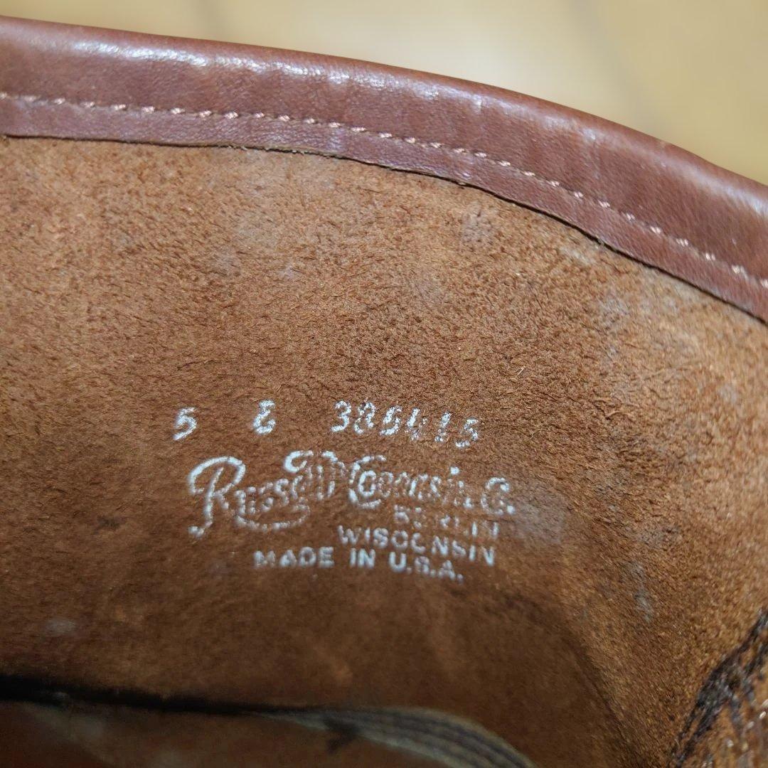 美品 Russell Moccasin ノックアバウト ブーツ ラッセルモカシン